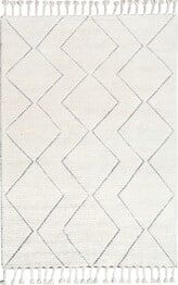 Dynamic Rugs MOXIE 2535-190 Ivory and Black